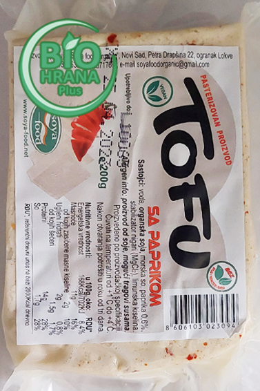 Tofu sa paprikom 200g - Galus